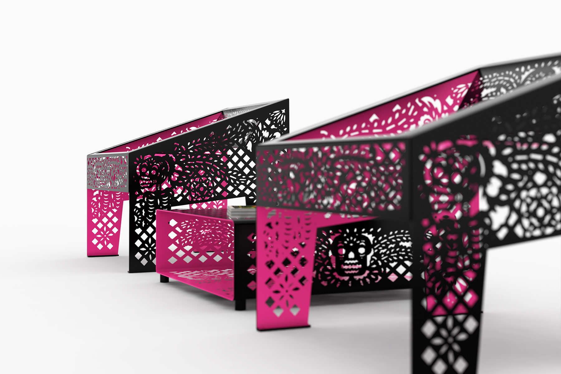 En Papel Picado : Diseño Industrial - Dosmaquinas Design Studio