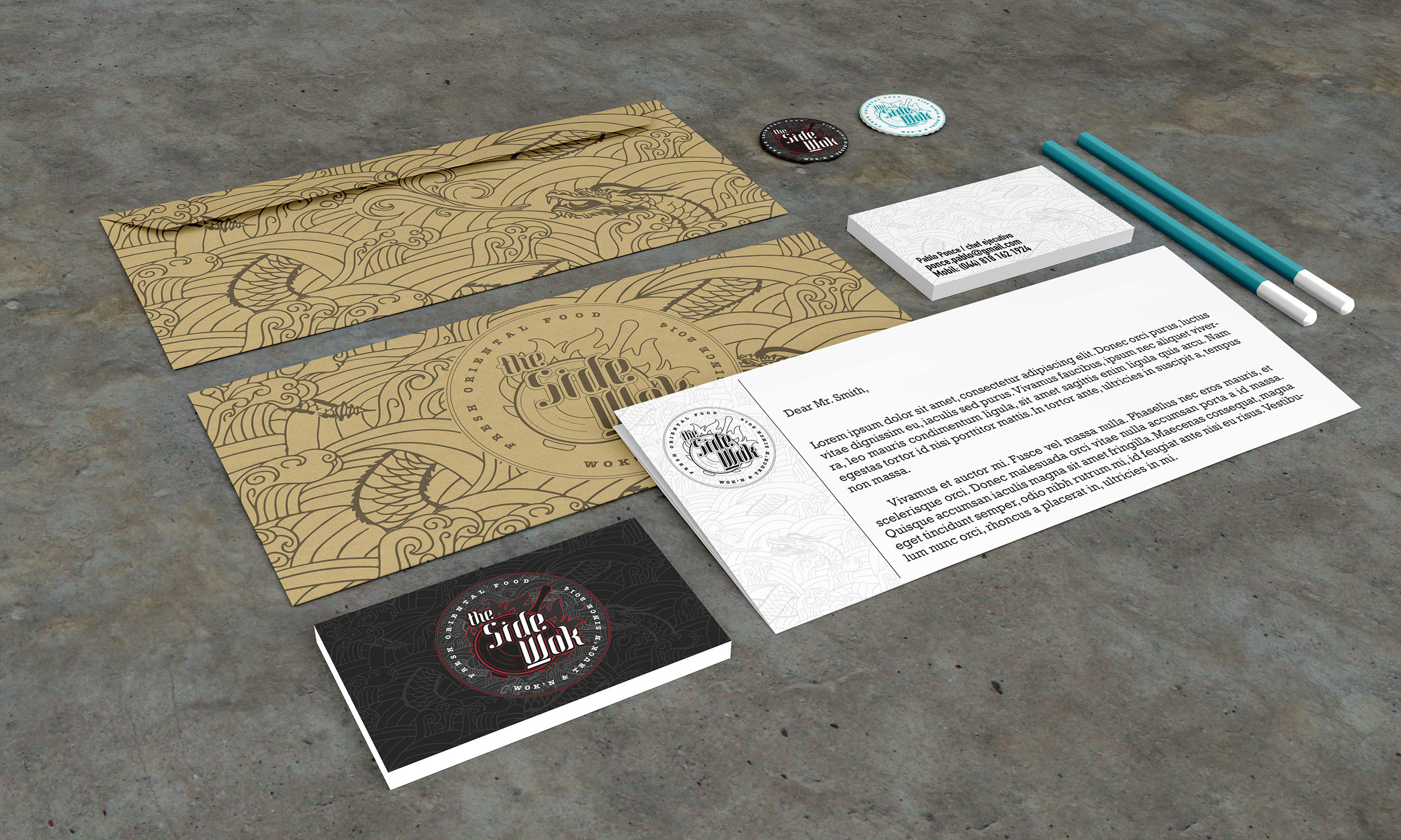 The SideWok : Branding - Dosmaquinas: Design Studio